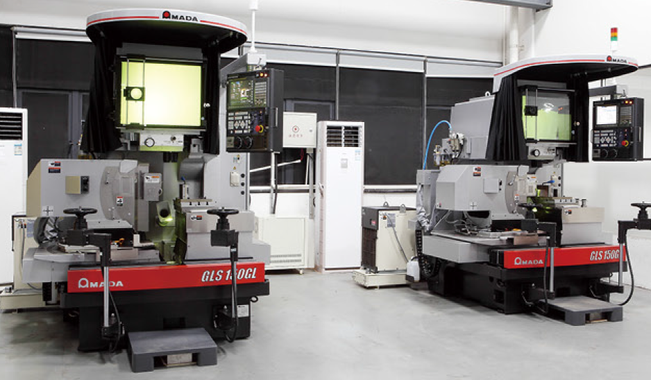 WASINO profile grinding machine for motor core mould inserts, punches and complex lamination profiles